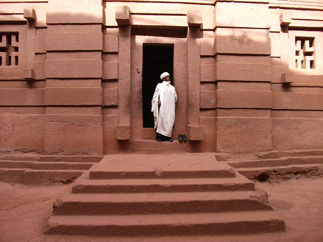 In pictures: serene: rock-hewn church in Lallibella, Ethiopia