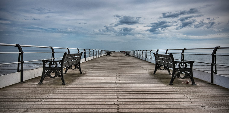 In pictures: serene: Saltburn Pier