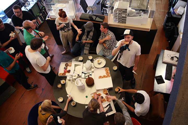 Week in pics: Ron Arad: birthday party