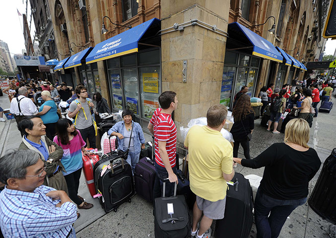 Hurricane Irene: Hurricane Irene arrives on the East Coast