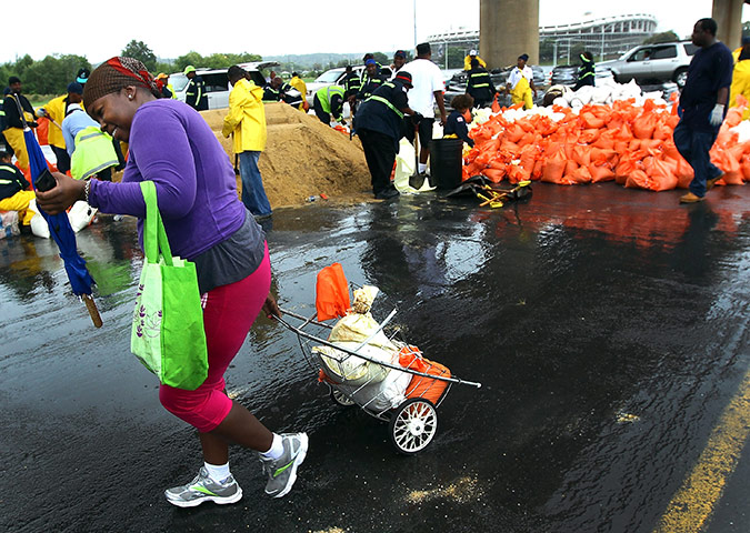 Hurricane Irene: Hurricane Irene arrives on the East Coast