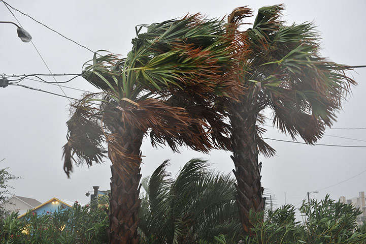 Hurricane Irene: Hurricane Irene arrives on the East Coast