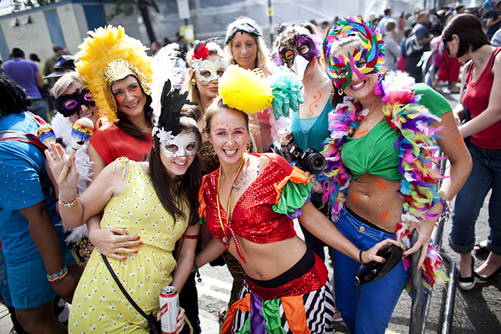 Notting Hill day 1: Notting Hill carnival day 1