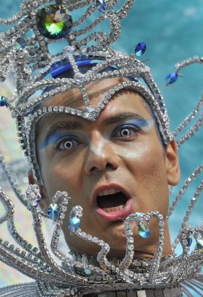 Notting Hill - Day 2: A performer dances 