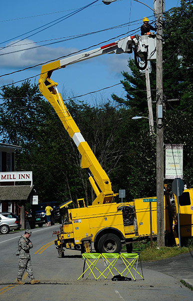 Hurricane Irene aftermath: Hurricane Irene aftermath