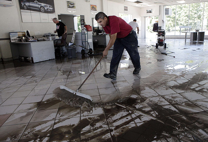 Hurricane Irene aftermath: Hurricane Irene aftermath