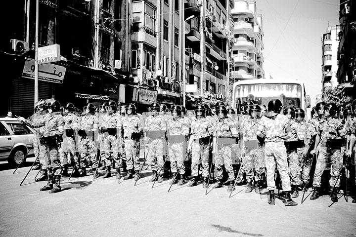 Tahrir square sit-in: Military police
