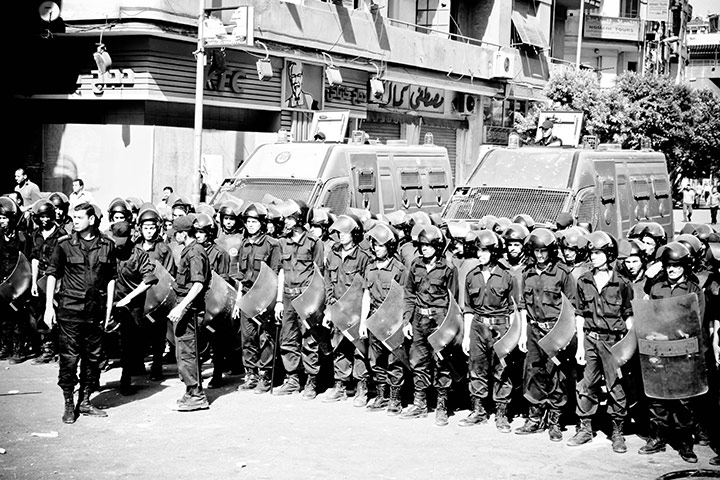 Tahrir square sit-in: CSF troops