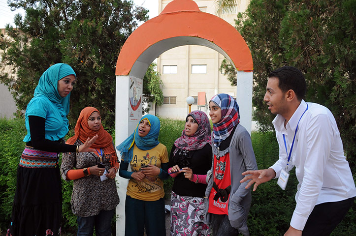 Egyptian Businesses: Women take part in the Financial Literacy session in Qena City