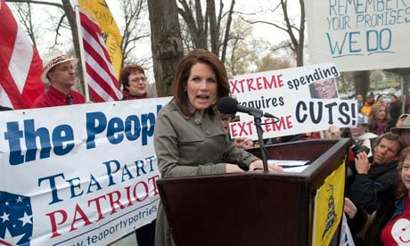 US politics live blog: Tea Party urges Michele Bachmann to quit