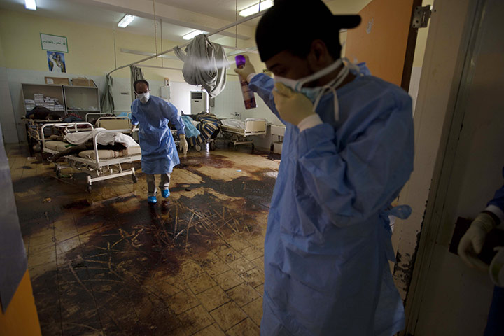 Sean Smith in Libya: 26 August: Dead bodies lie in the hospital in the Abu Salim district