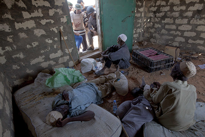 Sean Smith in Libya: 29 August: Alleged loyalists of Muammar Gaddafi are detained