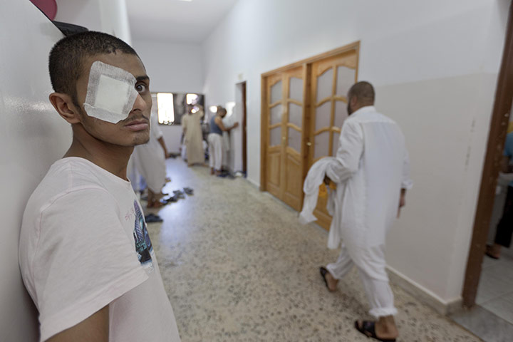 Sean Smith in Libya: 30 August: Misrata prison where pro-Gaddafi soldiers are being imprisoned