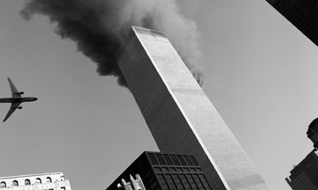 After 9/11: Plane Flying into World Trade Center