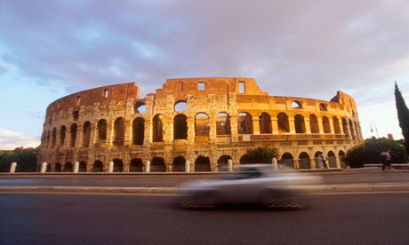 The Colosseum in Rome