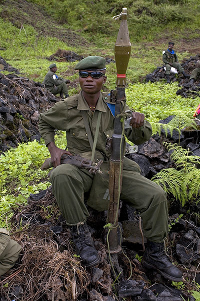 Sean Smith Frontlines: A Congolese government soldier