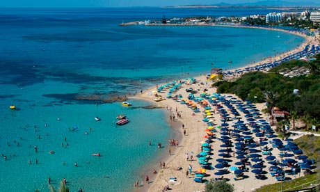 Agia Napa Beach, Ayia Napa, Cyprus. Image shot 2009. Exact date unknown.