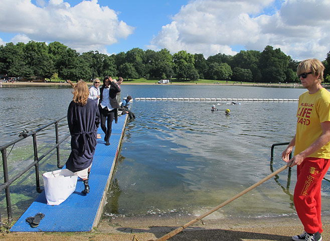 Made in Chelsea: The crew assemble at the water's