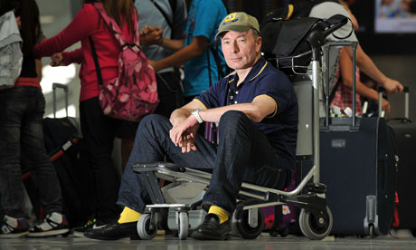 Tony Parsons at Heathrow