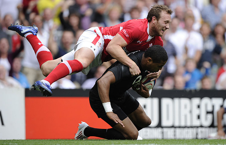 England v Wales Rugby: England v Wales, Rugby World Cup warm-up match, Twickenham Stadium, London
