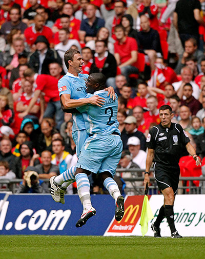 football: Manchester City vs Manchester United