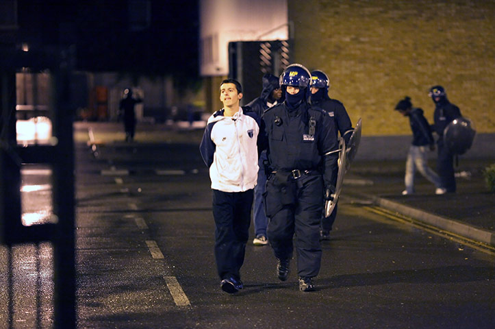 London riots: Currys electrical store in Brixton