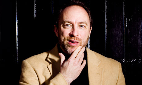 Jimmy Wales, co-founder of Wikipedia.
