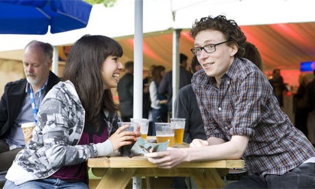 Tom Lamont (right), Edinburgh festival