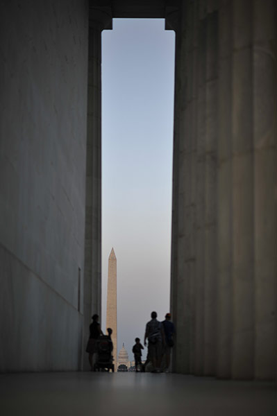 24 hours: Abraham Lincoln Memorial 