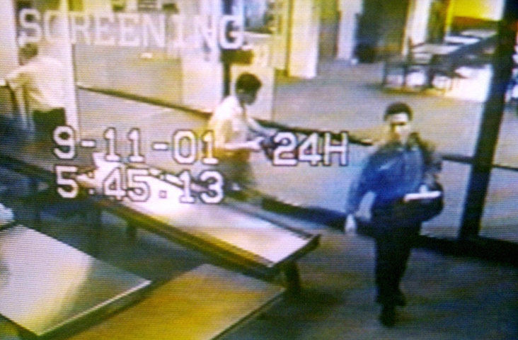 10 best: hijackers Mohammed Atta & Abdulaziz Alomari in airport security September11