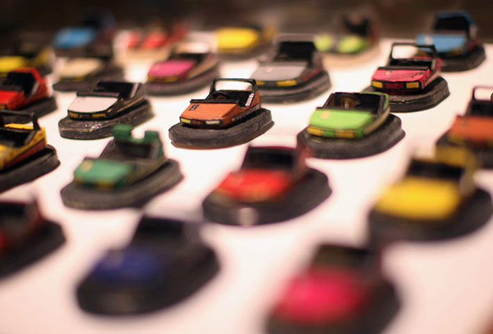 24 hours in pictures: London, UK: An artwork by Uwe Breckner