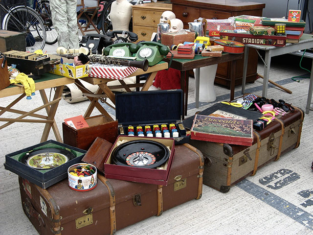 Vintage: Vintage car boot sale by Nick Ansell