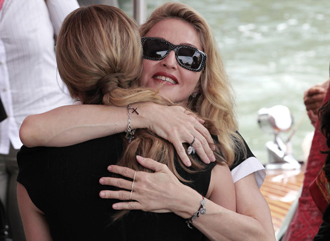 Venice: Madonna's W.E.: Madonna and Abbie Cornish
