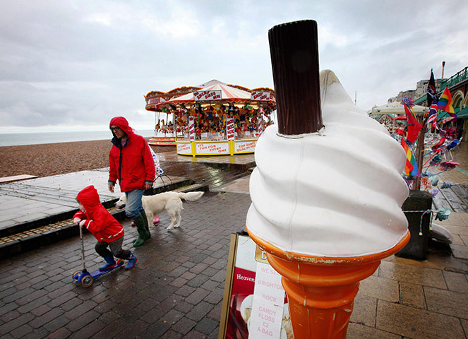Week in Business: A family stroll along the promenade in Brighton