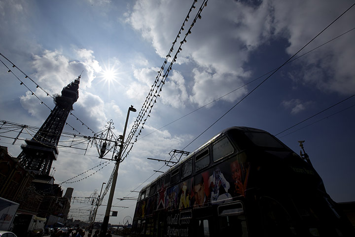 Blackpool Tower: After a refurbishment, Blackpool Tower has opened to the general public