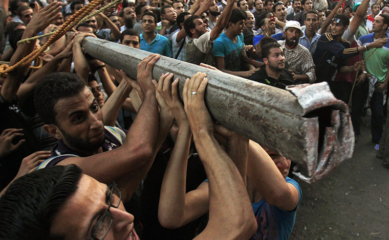 Attack on Israeli Embassy: The Israeli Embassy is attacked in Cairo