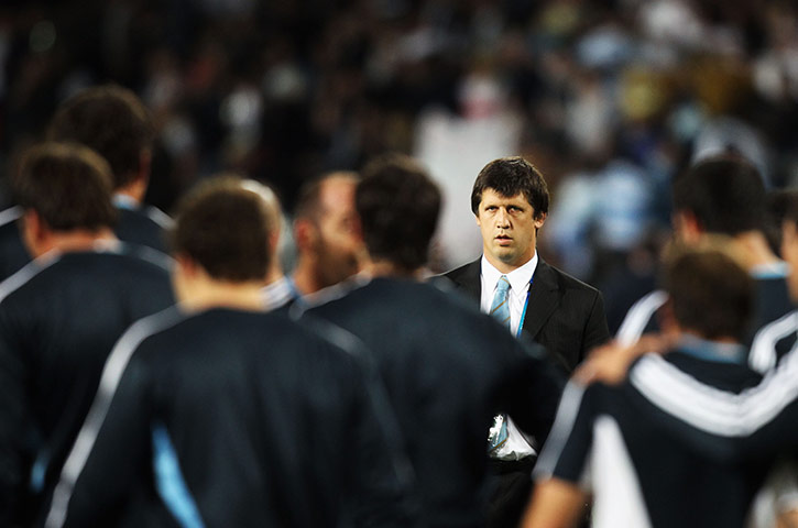 Argentina v England : Argentina coach Santiago Phelan ahead of the match against England