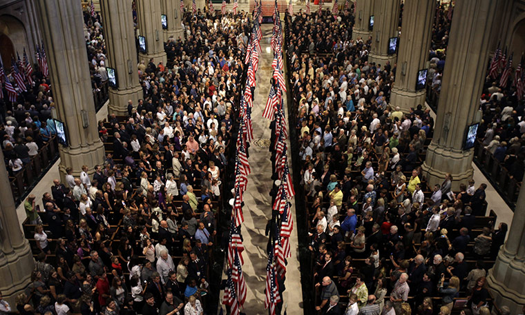 Day before September 11th: America on day before the 10th anniversary of 9/11