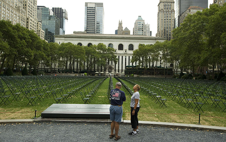 Day before September 11th: America on day before the 10th anniversary of 9/11