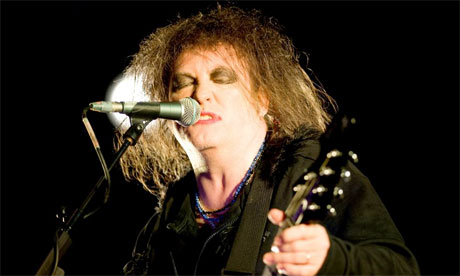 Robert Smith, singer with the Cure