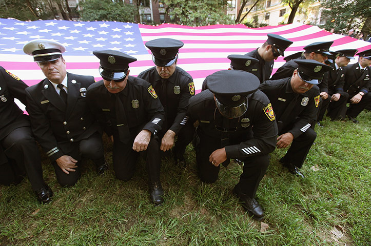 9/11 anniversary: New York City Fire Fighters 
