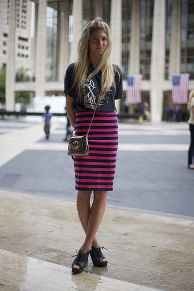 street style in new york: Street style at New York fashion week 