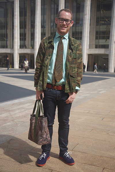 street style in new york: Street style at New York fashion week 