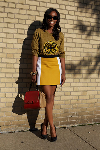 street style in new york:  Street style at New York fashion week 