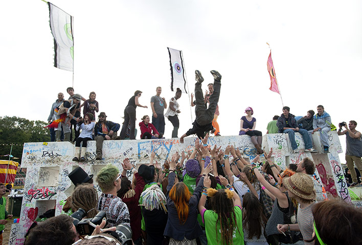 Bestival day 3: Festival goers