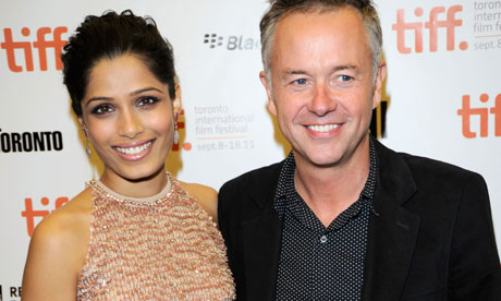 Freida Pinto and Michael Winterbottom