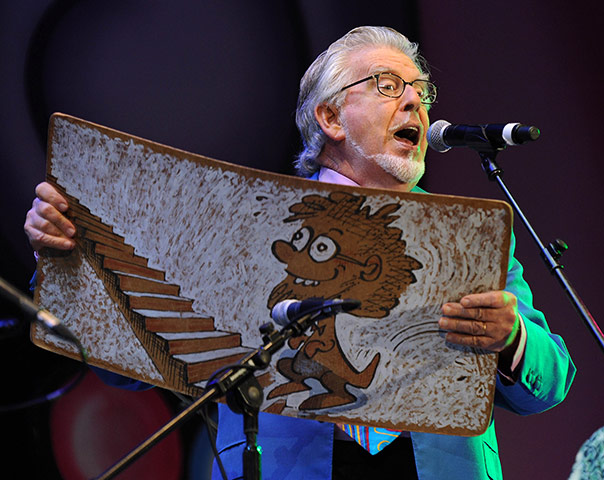 Last night of the Proms: Rolf Harris at the BBC proms in Hyde Park