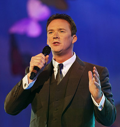 Last night of the Proms: Russell Watson performs on stage at BBC Proms In The Park at Hyde Park