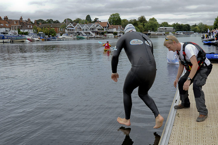 David Walliams Thames : Henley Bridge