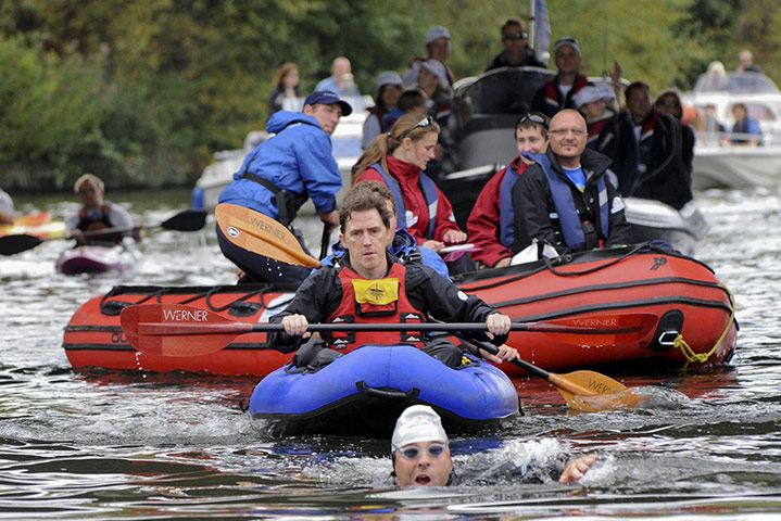 David Walliams Thames : Rob Brydon